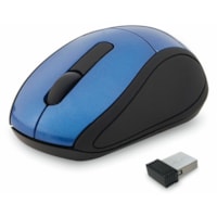 Verbatim Wireless Mini Travel Optical Mouse - Blue - Optical - Wireless - Radio Frequency - Blue - USB 2.0 - 1600 dpi - Scroll Wheel - 3 Button(s) - 1 Each