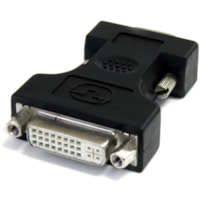 StarTech.com DVI to VGA Cable Adapter - Black - F/M - Use your DVI-I Display with a VGA video card - DVI to VGA - dvi to vga adapter - dvi to vga connector -dvi to vga converter