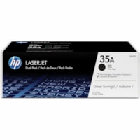 HP 35A (CB435D) Original Toner Cartridge Dual Pack - Black - Dual Pack - Laser - Standard Yield - 1500 Pages