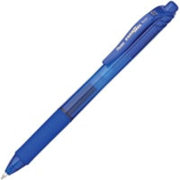 Stylo gel EnerGel-X BL107-C EnerGel - 0,7 mm (0,03 po) Moyenne Pointe de stylo - Rechargeable - Rétractable - Ink Bleu - A base de gel - Barrel Bleu - Métal Pointe - 1 chaque