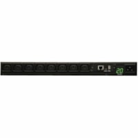 Tripp Lite by Eaton Monitored PDUMNH20HV 8-Outlets PDU - Monitored - NEMA L6-20P, IEC 60320 C20 - 8 x IEC 60320 C13 - 230 V AC - 1U - Horizontal - Wall-mountable, Rack-mountable 