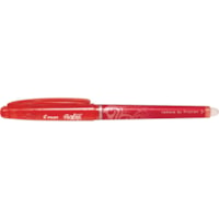 FriXion Gel Pen - 0.5 mm (0.02") Fine Needle Pen Point - Red Ink - Gel-based - 12 / Box