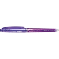 Stylo gel BL-FRP5-PE FriXion - 0,5 mm (0,02 po) Fin Pointe Pointe de stylo - Ink Pourpre - A base de gel - 12 / boîte