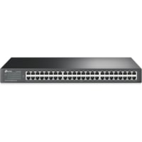 TP-Link TL-SF1048 48-Port Rackmount Switch - 48 Ports - Fast Ethernet - 10/100Base-TX - 2 Layer Supported - 9.90 W Power Consumption - Twisted Pair - Desktop, Rack-mountable