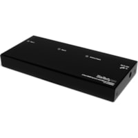 Diviseur de signal - Acier - Noir StarTech.com - 1920 x 1200 - 49,21 pi (15000 mm) Distance maximale de fonctionnement - Entrée ligne audio - Sortie ligne audio - 1 x Entrée HDMI - 2 x Sortie HDMI - Acier - Noir