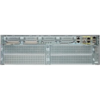 Cisco 3945 Integrated Services Router - Refurbished - 3 Ports - Management Port - 17 - 1 GB - Gigabit Ethernet - 3U - Rack-mountable - 90 Day