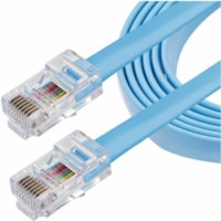 StarTech.com - Câble réseau - 6 pi (1,83 m) RJ-45 Câble réseau pour Modem, Routeur, Serveur, Périphérique réseau - 26 AWG - Bleu - 1 chaque