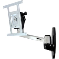 Ergotron 45-268-026 Mounting Arm for Flat Panel Display - Aluminum - 42" (1066.80 mm) Screen Support - 50 lb (22679.62 g) Load Capacity - 75 x 75, 100 x 100, 200 x 100, 200 x 200 - VESA Mount Compatible