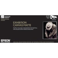 Epson Exhibition Canvas Matte, 17 x 22, 25 Sheets - Matte - Flexible, Crack Resistant - White - 25 Sheet