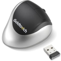 Goldtouch Mouse - Optical - Wireless - Bluetooth - 1000 dpi - Scroll Wheel - Right-handed