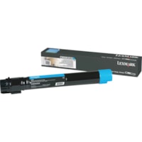 Lexmark C950X2CG Original Toner Cartridge - Laser - Extra High Yield - 22000 Pages - Cyan - 1 Each