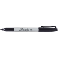 Sharpie Permanent Marker - Fine Marker Point - Black, Red, Green, Blue Ink - 5 / Pack