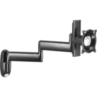 Chief KWD130 Mounting Arm for Flat Panel Display - Black - Height Adjustable - 1 Display(s) Supported - 10" (254 mm) to 30" (762 mm) Screen Support - 30 lb (13607.77 g) Load Capacity - 75 x 75, 100 x 100 - VESA Mount Compatible