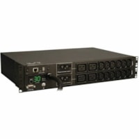 Tripp Lite by Eaton Monitored PDUMNH30HV 16-Outlets PDU - Monitored - NEMA L6-30P - 4 x IEC 60320 C19, 12 x IEC 60320 C13 - 230 V AC - 2U - Horizontal - Rack-mountable 