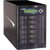 Kanguru KanguruClone Hard Drive Duplicator 5HD Tower (SATA) - Standalone - Tower  - 5 x Destination Drive(s) Supported - Serial ATA Drive Interface