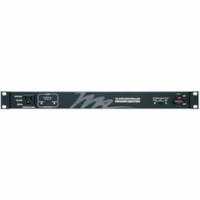 Middle Atlantic Contact Controlled Rack Mounted Power Distribution Unit - 6 Outlet Control - NEMA 5-15P - 9 x AC Power - 9 ft Cord - 15 A Current - 120 V AC Voltage - Rack-mountable - Black Powder Coat