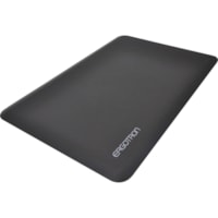 Ergotron WorkFit Floor Mat - Floor - 24.02" (610 mm) Length x 35.98" (914 mm) Width x 0.630" (16 mm) Thickness - Polyurethane Foam - Black - 1Each