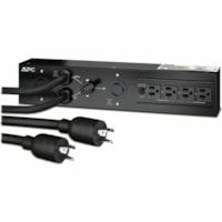 APC by Schneider Electric 5-Outlets 3kVA PDU - NEMA L5-30P - 1 x NEMA L5-30R, 4 x NEMA 5-20R - 120 V - 3 kW - Overload Protection - 8 ft (2.44 m) Cord Length - 2U - Rack-mountable