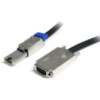 StarTech.com 2m External Serial Attached SCSI SAS Cable - SFF-8470 to SFF-8088 - 2m High performance External SAS cable designed for high-performance networks, servers, workstations and desktops - 2m sff 8470 to sff 8088 cable - 2m external sas cable - 2m sas infiniband cable - 2m mini sas cable - 2