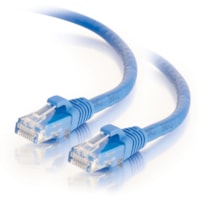 C2G 15ft Cat6 Unshielded Ethernet Cable - Cat 6 Network Patch Cable - Blue - 15 ft (4.57 m) Category 6 Network Cable for Network Device - First End: 1 x RJ-45 Network - Male - Second End: 1 x RJ-45 Network - Male - Patch Cable - Gold Plated Connector - Blue