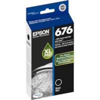 Epson DURABrite Ultra 676 Original Inkjet Ink Cartridge - Black - 1 Each - 2400 Pages