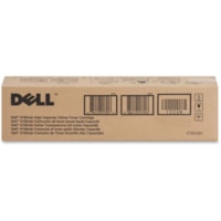 Dell Original High Yield Laser Toner Cartridge - Yellow - 1 Each - 12000 Pages