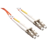 Axiom LC/LC Multimode Duplex OM2 50/125 Fiber Optic Cable 10m - 32.8 ft Fiber Optic Network Cable for Network Device - First End: 2 x LC Network - Male - Second End: 2 x LC Network - Male - 50/125 µm - Orange