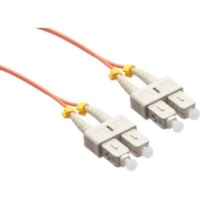 Axiom SC/SC Multimode Duplex OM1 62.5/125 Fiber Optic Cable 5m - 16.4 ft Fiber Optic Network Cable for Network Device - First End: 2 x SC Network - Male - Second End: 2 x SC Network - Male - Orange