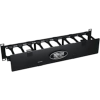 Organisateur de câbles SRCABLEDUCT2UHD - Noir Tripp Lite by Eaton - Organisateur de câbles - Noir - 2U Hauteur du rack x 19" Panel Width - Acier