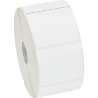 Zebra Label Paper 2.25x2in Direct Thermal Zebra Z-Select 4000D - 2 1/4" Width x 2" Length - Permanent Adhesive - Direct Thermal - White - Paper, Acrylic - 1370 / Roll - Perforated - 12 / Roll