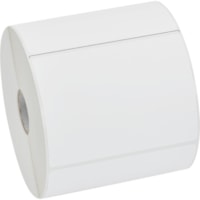 Zebra Label Paper 4x3in Direct Thermal Zebra Z-Select 4000D - 4" Width x 3" Length - Permanent Adhesive - Direct Thermal - White - Paper, Acrylic - 930 / Roll - Perforated - 1