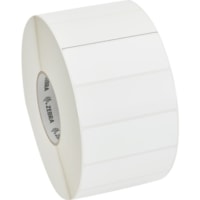 Zebra Z-Select 4000D Thermal Label - 4" Width x 1 1/2" Length - Permanent Adhesive - Direct Thermal - White - Paper, Acrylic - 4225 / Roll - Perforated - 4 / Roll