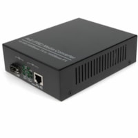 Émetteur-récepteur/Convertisseur de média AddOn - Réseasu (RJ-45) - 1x PoE+ (RJ-45) Ports - Multimode, Mode simple (Single-Mode) - Gigabit Ethernet - 10/100/1000Base-T, 1000Base-SX/LX/BX - 1 x Slots d'extension - 1 x Ports SFP - Courant alternatif