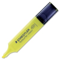 Surligneur Textsurfer Lumocolor - 1,5 mm (0,06 po) Large Pointe en biseau Pointe de marqueur - Ink Jaune fluorescent - Base de pigment - Barrel Polypropylène - 10 / boîte