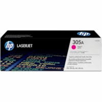 HP 305A (CE413A) Original Standard Yield Laser Toner Cartridge - Single Pack - Magenta - 1 Each - 2600 Pages