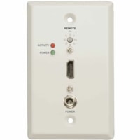 Tripp Lite by Eaton B126-1A0-WP-1 Digital Audio/Video Faceplate - Wall Mount - White - 1 x HDMI Port(s) - 1 x RJ-45 Port(s) 