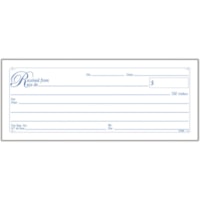 Adams Receipt Book - 35 Sheet(s) - 2 Part - Carbonless Copy - 2.75" (69.85 mm) x 6.68" (169.67 mm) Form Size - White, Yellow - 1 Each