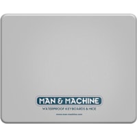 Tapis de souris Man & Machine - hauteur de 31.25 mil (0.79 mm) x largeur de 8.69po (220.66 mm) x profondeur de 7.13po (180.98 mm) Dimension - Gris - Silicone - 5