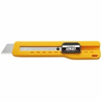 Olfa 18mm SL-1 Basic Slide-Lock Utility Knife - 453.6 g - Sliding Lock, Durable, Interchangeable Blade, Heavy Duty, Serrated Edge, Long Lasting, Ergonomic Grip