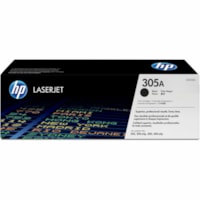 HP 305A (CE410A) Original Standard Yield Laser Toner Cartridge - Single Pack - Black - 1 Each - 2200 Pages