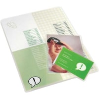 Swingline SelfSeal Laminating Pouch - Sheet Size Supported: Letter - Laminating Pouch/Sheet Size: 9" Width x 12" Length x 3 mil Thickness - Type G - Glossy - for Photo, Artwork, Certificate, Schedule, Price List, Presentation, News Clipping - Self-adhesive - Clear - 10 / Pack