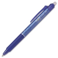 FriXion Clicker Gel Pen - 0.5 mm (0.02") Fine Pen Point - Retractable - Blue Ink - Gel-based - 1 Each