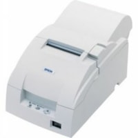 Epson TM-U220A Desktop Dot Matrix Printer - Monochrome - Receipt Print - Parallel - With Cutter - Cool White - 2.48" Print Width - 6 lps Mono - 180 dpi - 2.99" Label Width - 2.48" (63 mm) Print Width - 6 lps Mono - 180 dpi - 2.99" (76 mm) Label WidthAutomatic Cutting