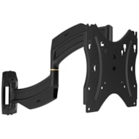 Chief Thinstall TS118SU Mounting Arm for Flat Panel Display - Black - 10" (254 mm) to 32" (812.80 mm) Screen Support - 35 lb (15875.73 g) Load Capacity - 75 x 75, 100 x 100, 200 x 100, 200 x 200 - VESA Mount Compatible