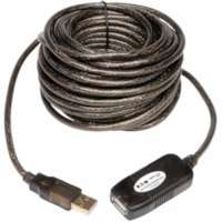 Tripp Lite USB 2.0 Extension Cable - Type A Male USB - Type A Female USB - 4.88m