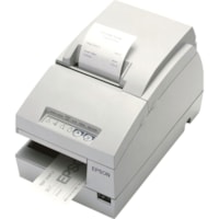 Epson TM-U675 Desktop Dot Matrix Printer - Monochrome - Receipt Print - USB - White - 5.1 lps Mono - For PC