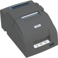 Epson TM-U220B Desktop Dot Matrix Printer - Monochrome - Receipt Print - Serial - With Cutter - Dark Gray - 2.50" Print Width - 6 lps Mono - 180 dpi - 2.99" Label Width - 2.50" (63.40 mm) Print Width - 6 lps Mono - 180 dpi - 2.99" (76 mm) Label Width