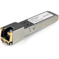 SFP (mini-GBIC) - 1 emballage StarTech.com - Pour Réseau de donnéesPaire torsadéeGigabit Ethernet - 10/100/1000Base-T - Enfichable à chaud - 1 chaque