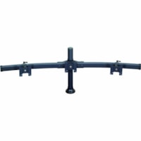 Premier Mounts MM-CB3 Mounting Arm for Flat Panel Display - Black - Height Adjustable - 10" (254 mm) to 24" (609.60 mm) Screen Support - 75 x 75, 100 x 100 - VESA Mount Compatible