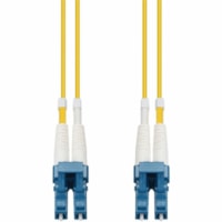 AddOn 10m Single-Mode fiber (SMF) Duplex LC/LC OS1 Yellow Patch Cable - Fiber Optic for Network Device - 10m - 2 x LC Male Network - 2 x LC Male Network - Yellow